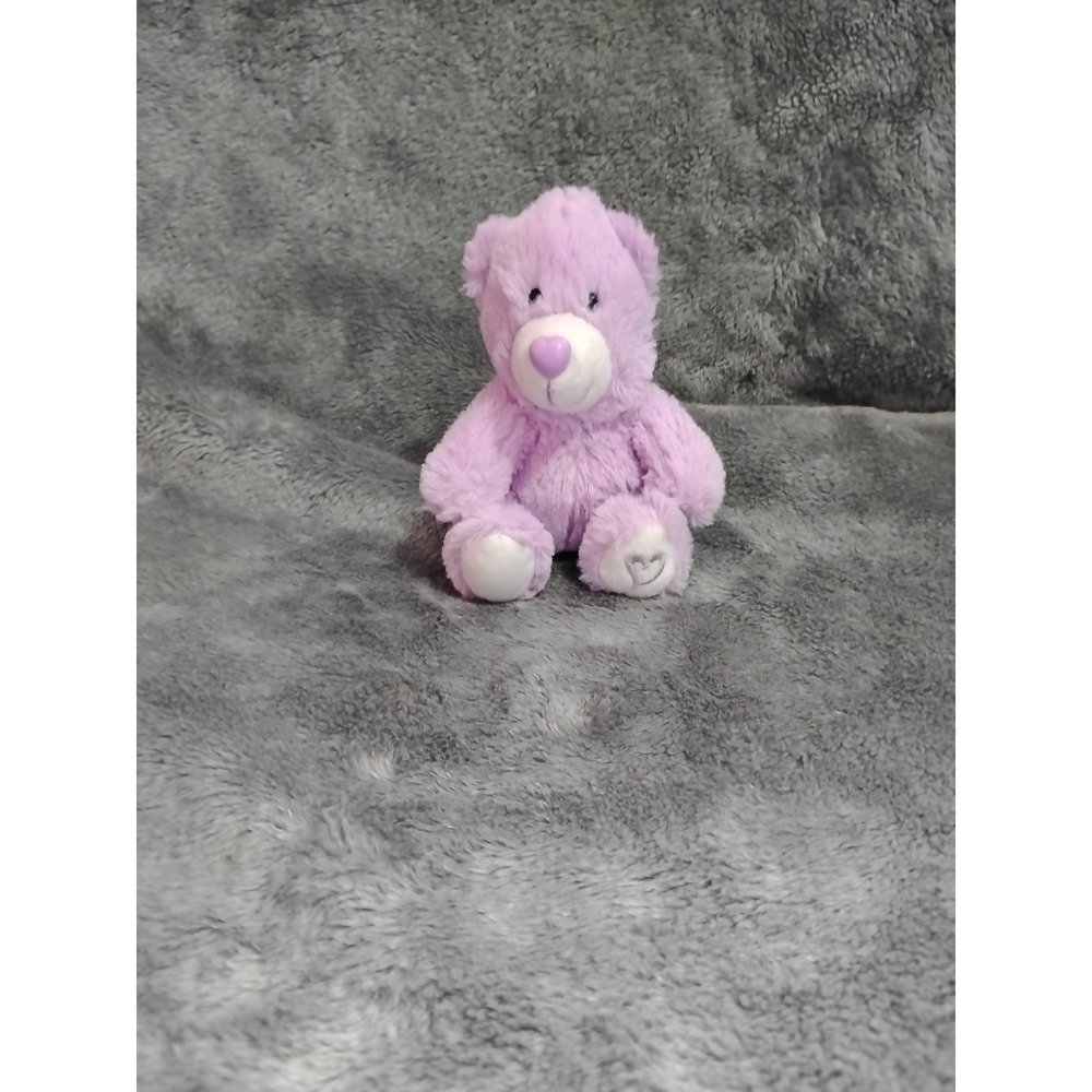 Purple Bear Loves Plushed Stuffed‎ Animal 7"